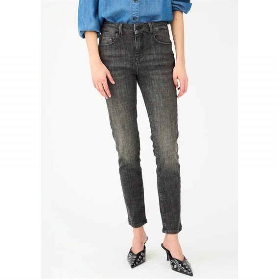 Ivy Copenhagen Alexa Cropped Westport Jeans, Grey